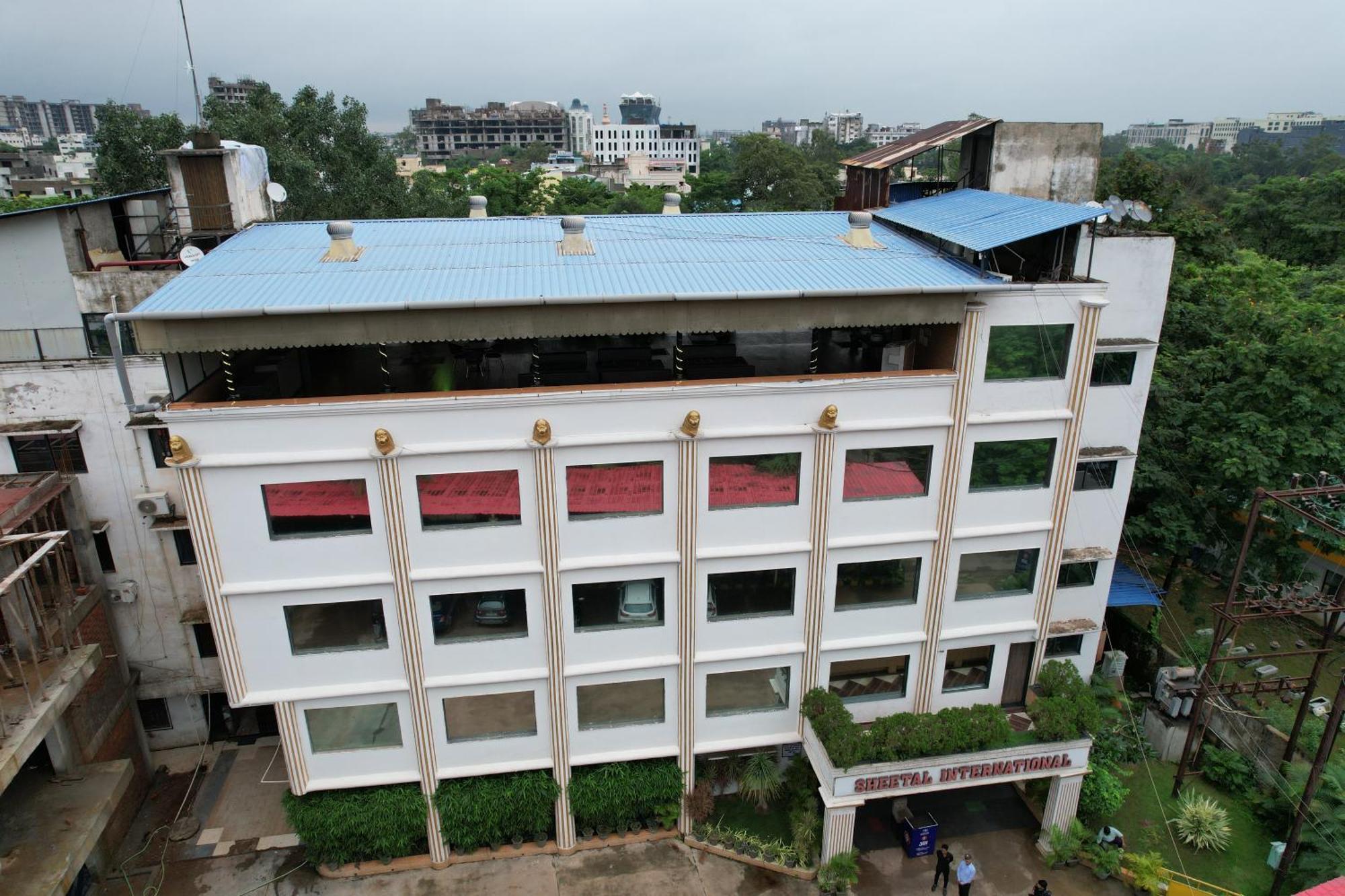 Hotel Sheetal International Rāipur Exteriér fotografie