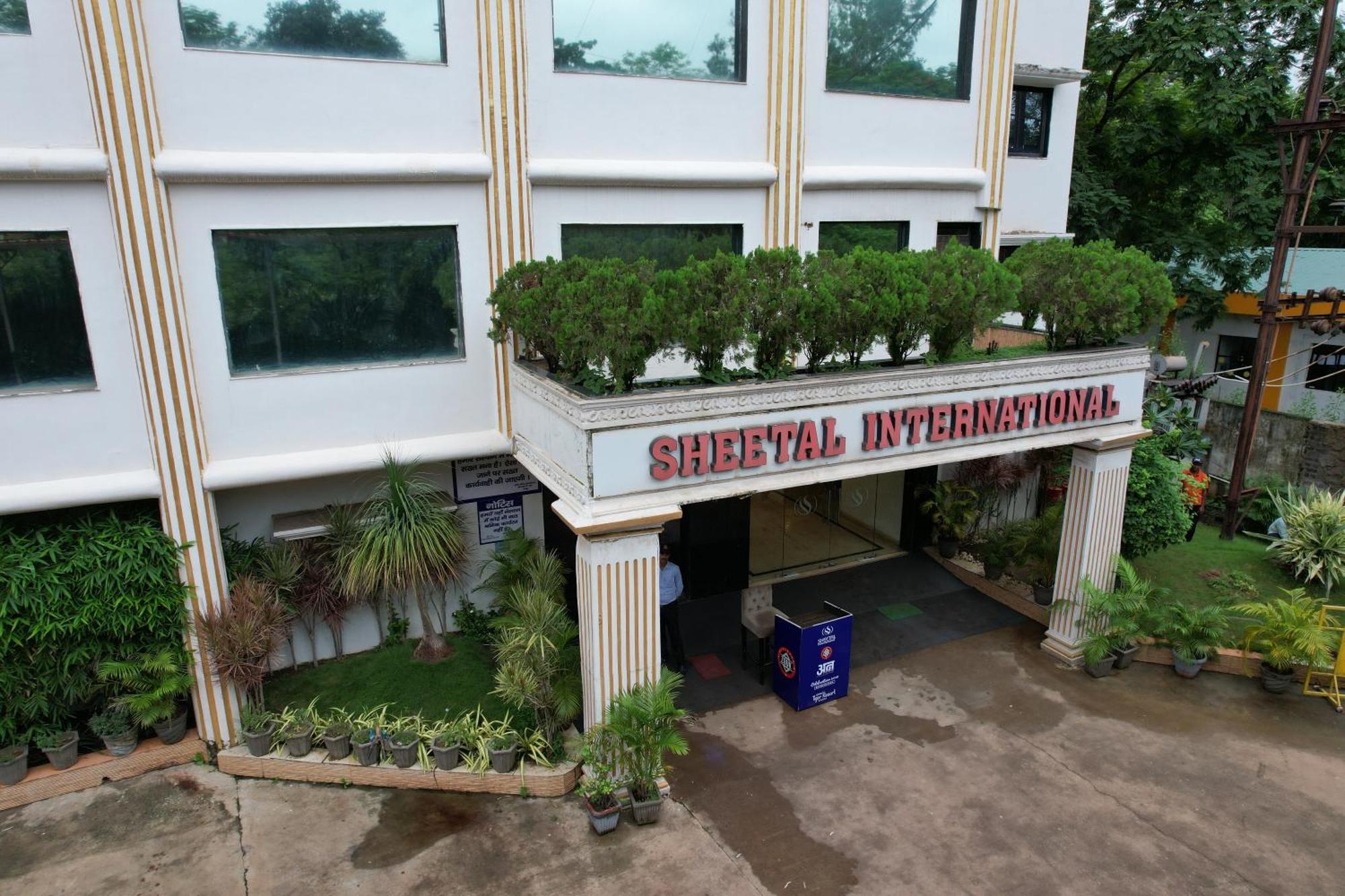 Hotel Sheetal International Rāipur Exteriér fotografie